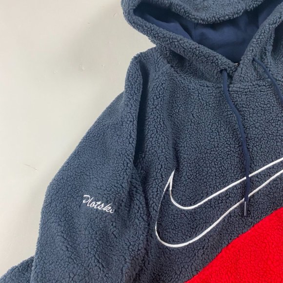 Nike Two-Tone Fleece Hoodie - Picture 5 of 12